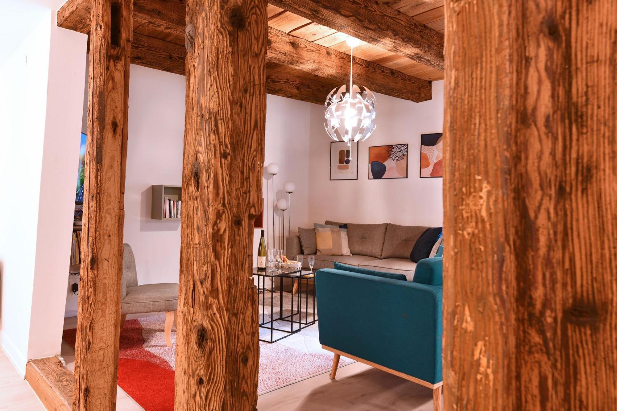 Grand Gite Dans Maison Alsacienne Historique Gueberschwihr Bagian luar foto